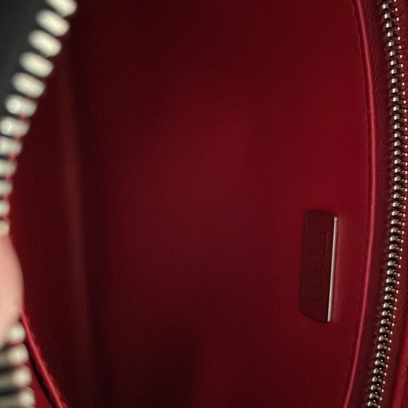 Authentic Prada Saffiano Lux Pochette with Snap lock (Excellent Condition) - Picture 6 of 12